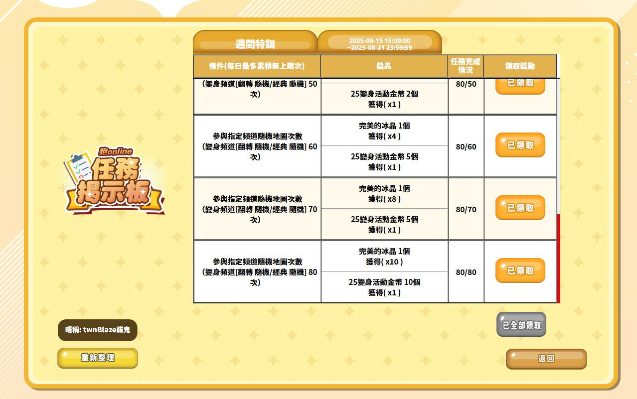 周間特訓